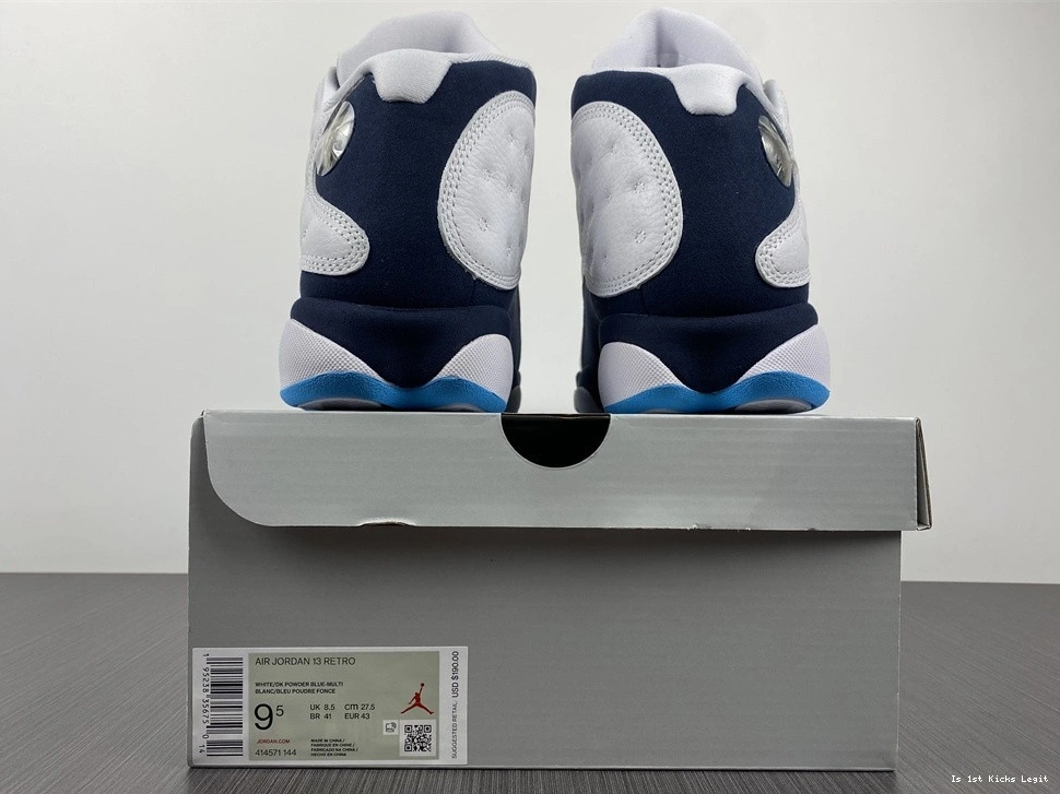 “DARK AIR JORDAN BLUE 414571-144 ” POWDER 13 1129
